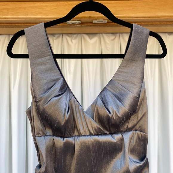 Sleeveless Bronze Cocktail Dress - Picture 2 of 5